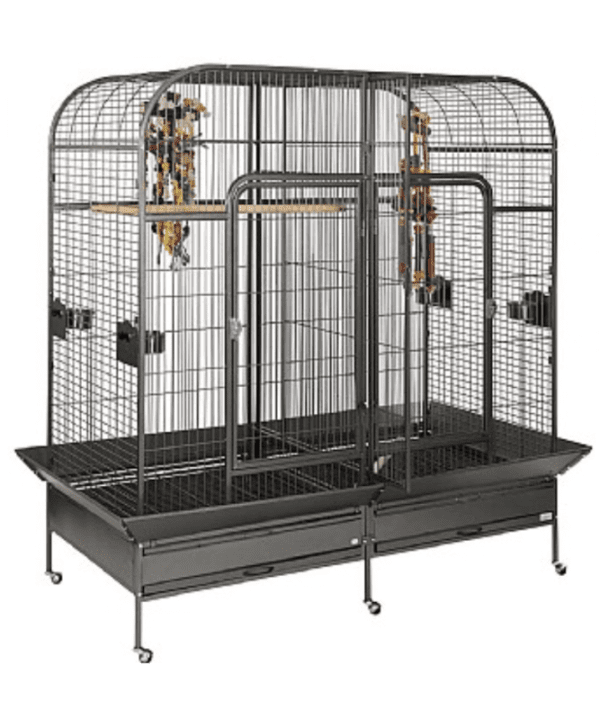 Liberta Endeavour Large Parrot Cage with Divider - Exotic Global ...